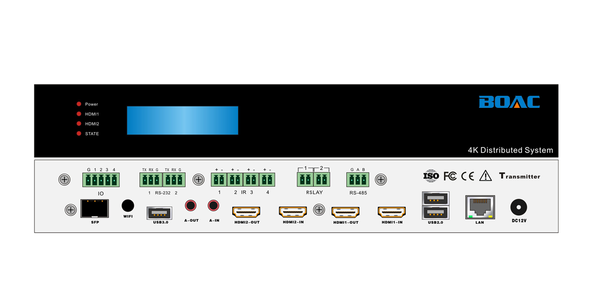4K光纖坐席輸入節(jié)點
