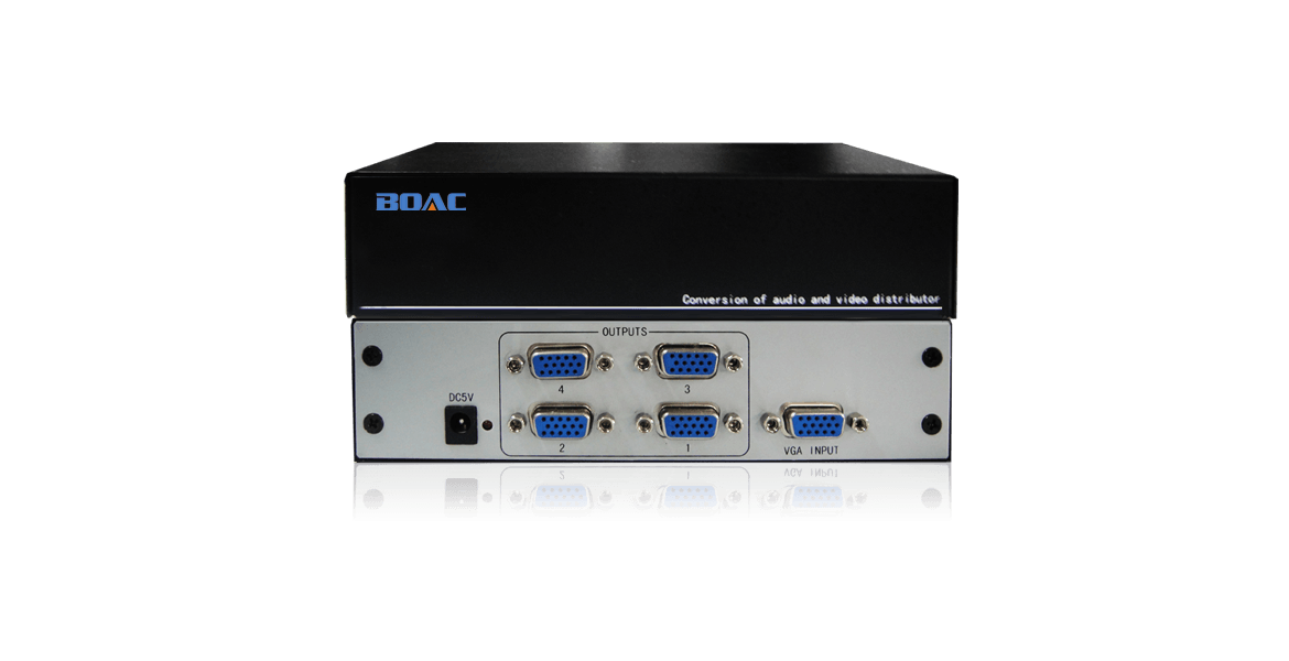 1進4出VGA分配器